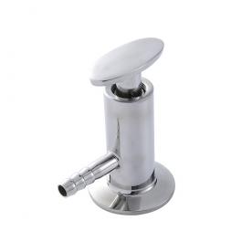 Quick installation aseptic sampling valve