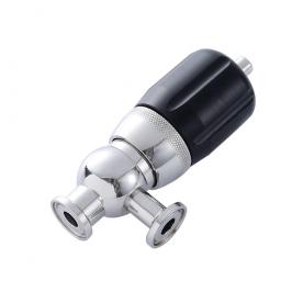 Quick installation aseptic sampling valve