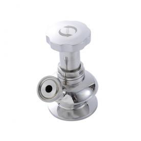 Quick installation aseptic sampling valve