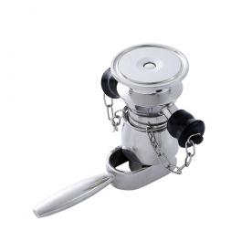 Quick installation aseptic sampling valve