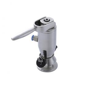 Quick installation aseptic sampling valve